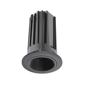 Juno 2" LED Recessed Lighting 2LEDTG2B-941F-BBL 2" LED Gen 2 Round Downlight Baffle 4100K 90 CRI, Flood Beam, Black Baffle, Black Trim Ring