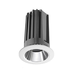 Juno 2" LED Recessed Lighting 2LEDTG2C-930S-CLW 2" LED Gen 2 Round Downlight Cone 3000K 90 CRI, Spot Beam, Clear Reflector, White Trim Ring