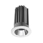Juno 2" LED Recessed Lighting 2LEDTG2C-935F-CLW 2" LED Gen 2 Round Downlight Cone 3500K 90 CRI, Flood Beam, Clear Reflector, White Trim Ring