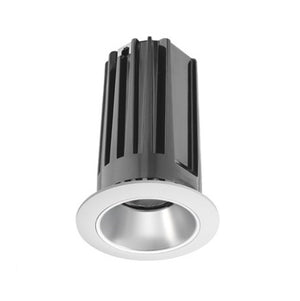Juno 2" LED Recessed Lighting 2LEDTG2C-935F-HZWH 2" LED Gen 2 Round Downlight Cone 3500K 90 CRI, Flood Beam, Haze Reflector, White Trim Ring