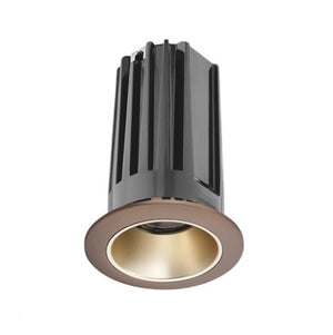 Juno 2" LED Recessed Lighting 2LEDTG2C-941F-WHZBZ 2" LED Gen 2 Round Downlight Cone 4100K 90 CRI, Flood Beam, Wheat Haze Reflector, Bronze Trim Ring