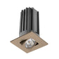 Juno 2" LED Recessed Lighting 2LEDTG2SQA-841F-BZ 2" LED Gen 2 Square Adjustable 4100K 80 CRI, Flood Beam, Bronze Finish