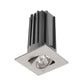 Juno 2" LED Recessed Lighting 2LEDTG2SQA-927N-SN 2" LED Gen 2 Square Adjustable 2700K 90 CRI, Narrow Flood Beam, Satin Nickel Finish