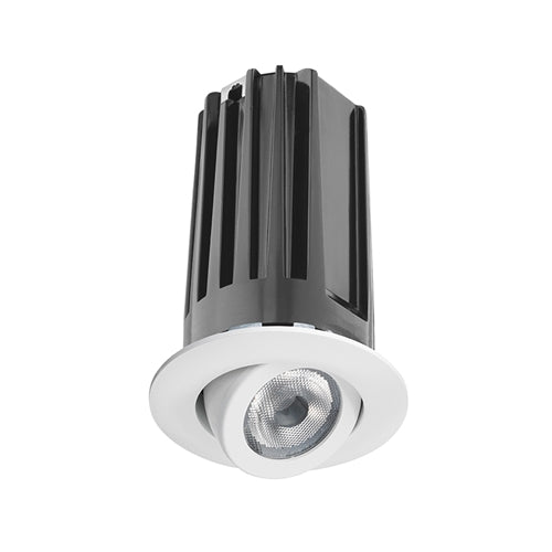Juno 2" LED 2LEDTRIM G2 ADJ 30K 90CRI SP WH Recessed Lighting 2" LED Gen 2 Round Adjustable 3000K 90 CRI, Spot Beam, White Finish