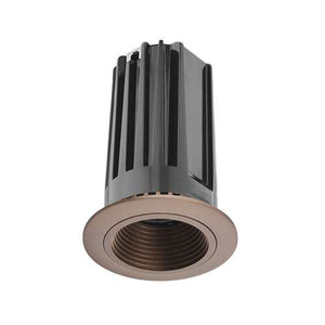 Juno 2" LED 2LEDTRIM G2 DB 35K 90CRI FL BZBZ Recessed Lighting 2" LED Gen 2 Round Downlight Baffle 3500K 90 CRI, Flood Beam, Bronze Baffle, Bronze Trim Ring