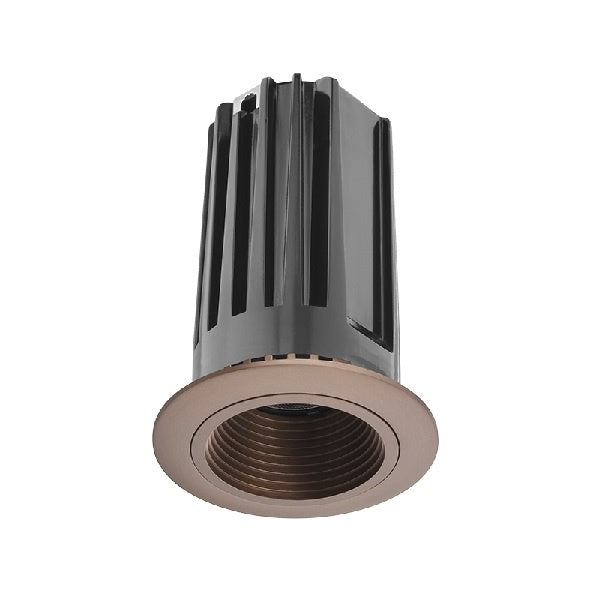 Juno 2" LED 2LEDTRIM G2 DB 27K 80CRI SP BRZBRZ Recessed Lighting 2" LED Gen 2 Round Downlight Baffle 2700K, 80 CRI, Spot Beam, Bronze Baffle, Bronze Trim Ring