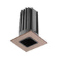 Juno 2" LED 2LEDTRIM G2 SQ 30K 90CRI NFL BBRZ Recessed Lighting 2" LED Gen 2 Square Downlight Cone 3000K, 90 CRI, Narrow Flood Beam, Bronze Trim Ring