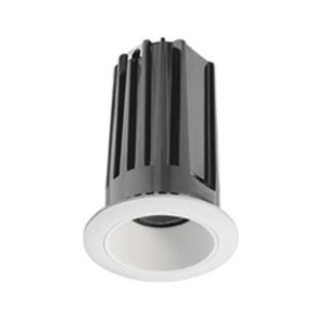 Juno 2" LED 2LEDTRIM G2 DC 27K 90CRI NFL WWH Recessed Lighting 2" LED Gen 2 Round Downlight Cone 2700K 90 CRI, Narrow Flood Beam, White Reflector, White Trim Ring