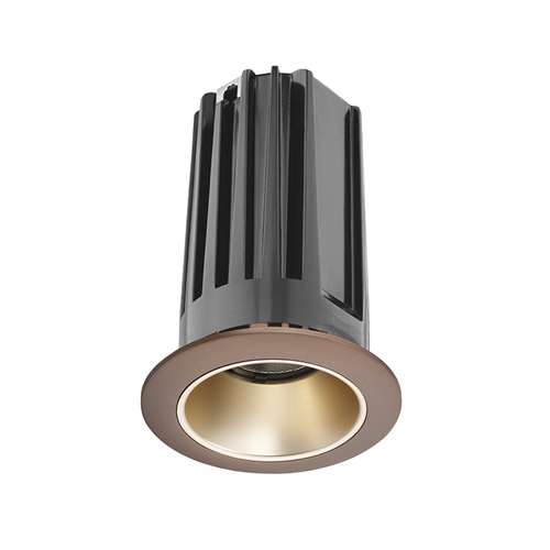 Juno 2" LED 2LEDTRIM G2 DC 30K 90CRI FL WHZBZ Recessed Lighting 2" LED Gen 2 Round Downlight Cone 3000K 90 CRI, Flood Beam, Wheat Haze Reflector, Bronze Trim Ring