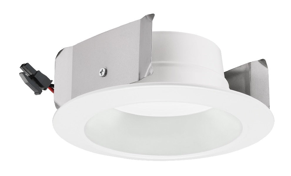 Juno 4JBLDT DC 30K 90CRI WWH Recessed Lighting 4" Downlight Cone Trim, 3000K Color Temperature,90 CRI, White