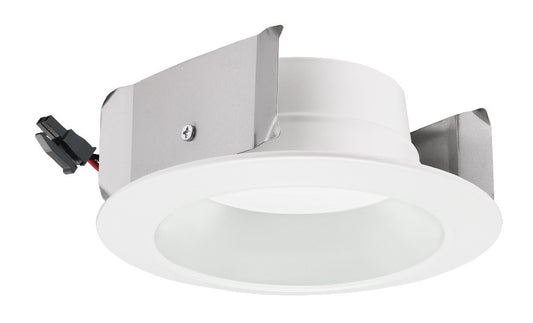 Juno 4JBLDT DC 35K 90CRI WWH Recessed Lighting 4" Downlight Cone Trim, 3500K Color Temperature,90 CRI, White