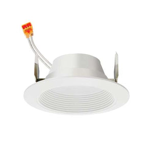 Juno 4RLD G2 06LM 30K 90CRI 120 FRPC WWH Recessed Lighting Downlight 4" LED Retrofit Baffle Trim 3000K, 90 CRI, 650 Lumens, White Finish