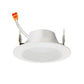 Juno 4RLD G4 06LM 30K 90CRI 120 FRPC WWH M6 Recessed Lighting Downlight 4" LED Retrofit Baffle Trim 3000K, 90 CRI, 600 Lumens, White Finish