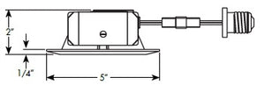 Juno Recessed Lighting 4RLDG2-930-9-WWH Downlight 4" LED Retrofit Baffle Trim 3000K, 90 CRI, 900 Lumens, White Finish