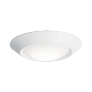 Juno Recessed Lighting 4RLS-930-6-WH Downlight 4" LED Retrofit Surface Mount Trim 3000K, 600 lumens, 90 CRI, White Finish