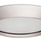 Juno Recessed Lighting 5101-SC (5101 SC) 5" LED, Compact Fluorescent, Beveled Frame, Frosted Dome Lens with Reflector Trim, Satin Chrome Trim