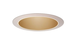 Juno Aculux Recessed Lighting 627WHZ-ABZ 5-5/8" Line Voltage Deep Downlight Cone, Wheat Haze Alzak Reflector, Classic Aged Bronze Trim