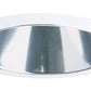 Juno Aculux Recessed Lighting 638C-WH 5-5/8" Low Voltage Angle-Cut Cone, Clear Alzak Reflector, White Trim
