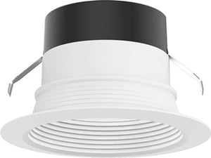 Juno  65SEMW HL SWW5 90CRI CP6 M2 14.5W 5"/6" Switchable White LED Trim Kit, Baffle Trim, 1200 Lumens, Switchable CCT 2700K-5000K, 90 CRI, 120V, White, 6 Units Contractor Pack