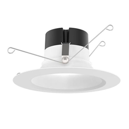 Juno 65SEMW SWW5 90CRI M6 10.5W 5"/6" Switchable White LED Trim Kit, Smooth Trim, 900 Lumens, Switchable CCT 2700K-5000K, 90 CRI, 120V, White