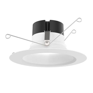 Juno 65SEMW SWW5 90CRI M6 10.5W 5"/6" Switchable White LED Trim Kit, Smooth Trim, 900 Lumens, Switchable CCT 2700K-5000K, 90 CRI, 120V, White