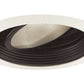 Juno Recessed Lighting 688B-WH (688 BWH) 5" Line Voltage Gimbal Ring in Baffle Trim, Black Baffle, White Trim