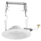 Juno Recessed Lighting 6RLC-835-9-WWH Downlight 6" Downlight LED Retrofit Trim 3500K, 900 Lumens, 80 CRI, White Finish