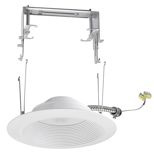 Juno Recessed Lighting 6RLC-835-9-WWH Downlight 6" Downlight LED Retrofit Trim 3500K, 900 Lumens, 80 CRI, White Finish