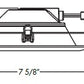 Juno Recessed Lighting 6RLDG2-927-9-WWH Downlight 6" LED Retrofit Baffle Trim 2700K, 90 CRI, 975 Lumens, White Finish
