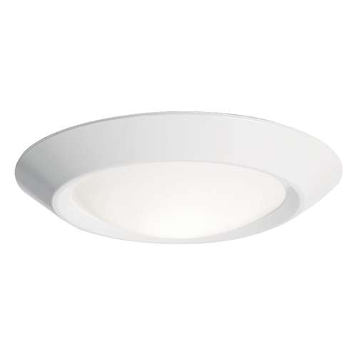Juno 6RLS 10LM 30K 90CRI 120 FRPC WH Recessed Lighting Downlight 6" LED Retrofit Surface Mount Trim 3000K, 1000 lumens, 90 CRI White Finish
