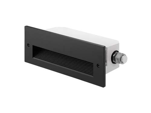 Juno Step Light  838LED 13W 30K 120 BL Outdoor 3000K LED Color Temperature, Black Trim
