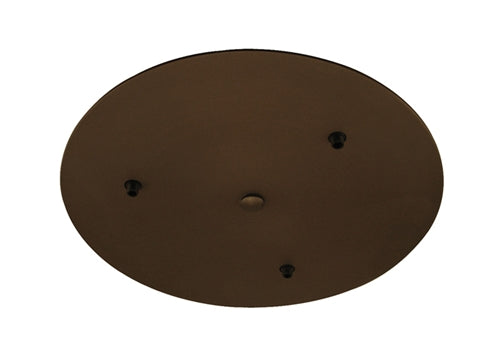 Juno Track Lighting 99014QJ-BRZ Quick Jack Triple MonoPoint with 3 x 50W Built-in Transformer, Bronze Finish
