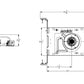 Juno Aculux AX2 A G2 12LM 27K 90CRI 45D FPC 120 Recessed Lighting 2 inch IC LED New Construction Adjustable Housing, 1200 Lumens, 2700K, 90 CRI, 45 Degree Flood, Phase Cut Dim, 5% Dim, 120V