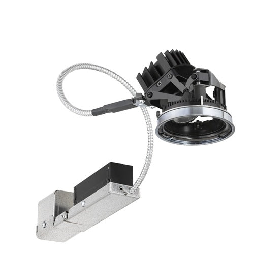 Juno Aculux AX2 AR G2 12LM 40K 80CRI 45D FPC 120 Recessed Lighting 2 inch LED Round Remodel Adjustable Housing, 1200 Lumens, 4000K Color Temperature, 80 CRI, Wide Flood Beam, Phase Cut Dimming, 1% Dim, 120V