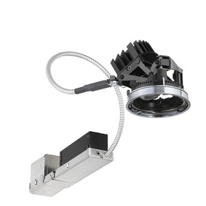 Juno Aculux AX2 AR G2 15LM 35K 80CRI 45D ZT MVOLT Recessed Lighting 2 inch LED Round Remodel Adjustable Housing, 1500 Lumens, 3500K Color Temperature, 80 CRI, Wide Flood Beam, 0-10V Dimming, 1% Dim, 120-277V