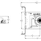 Juno Aculux AX2 D G2 15LM 27K 90CRI 35D FPC 120 Recessed Lighting 2 inch IC LED New Construction Downlight, 1500 Lumens, 2700K, 90 CRI, 35 Degree Flood, Phase Cut Dim, 5% Dim, 120V