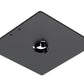 Juno HD Commercial Track Lighting GES15-BL (GES15 BL) 277V 2-Circuit/2-Neutral, TEK/HTEK Outlet Box Cover, Black Color