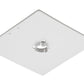 Juno HD Commercial Track Lighting GES15-WH (GES15 WH) 277V 2-Circuit/2-Neutral, TEK/HTEK Outlet Box Cover, White Color