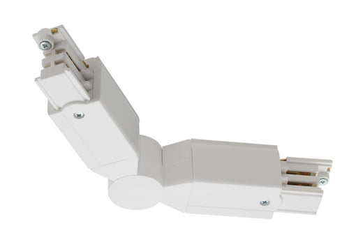 Juno HD Commercial Track Lighting HTEK24-WH (HTEK24 WH) 277V 2-Circuit/2-Neutral, HTEK Adjustable Connector, White Color