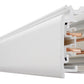 Juno HD Commercial Track Lighting HTEK48-WH (HTEK4 8FT WH) 8 ft HTEK Trac 277V 2-Circuit/2-Neutral, White Color