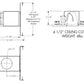 Juno IC1FW LEDT24 Recessed Lighting 4" IC Fire-Rated Quick Connect New Construction LED Housing, CA T24 Compliant