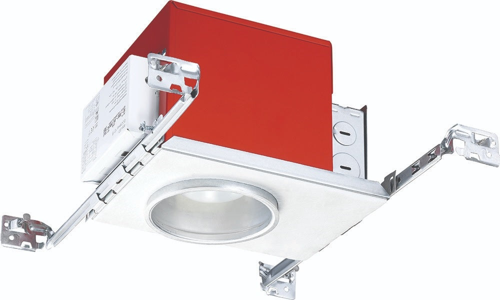 Juno IC1LEDFW 07LM 40K 90CRI MVOLT ZT1 Recessed Lighting 4" IC LED Fire-Rated New Construction LED Housing, 700 Lumens, 4000K, 90 CRI, 45 Degree Distribution, 120-277V, 0-10V, 10% Dim