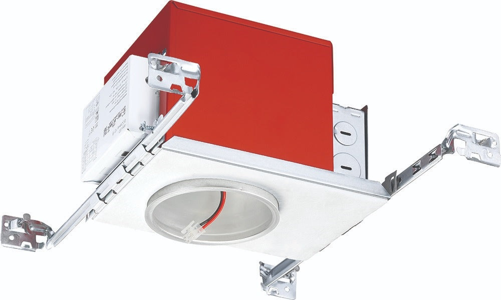 Juno IC1ALEDFW G4N 06LM MVOLT ZT1 Recessed Lighting 4" IC LED Gimbal Fire-Rated New Construction LED Housing, G4N, 600 Lumens, 120-277V, 0-10V, 1% Dim