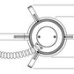 Juno Recessed Lighting IC1RALEDG4-6-U 4" LED Adjustable Remodel IC Type Recessed Housing, Universal Driver 120-277V 0-10V Dimmable
