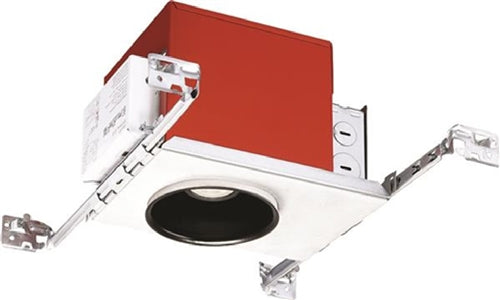 Juno Lighting IC4ALFW 10LM 27K 90CRI SP 120 FRPC 4" IC LED Fire-Rated Internally Adjustable New Construction LED Downlight New Construction Housing,  1000 Lumens, 2700K, 90 CRI, Spot Distribution, 120V Forward/ Reverse Phase Cut, 5% Dim