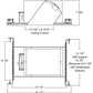 Juno Recessed Lighting IC928W (IC928 W) 6" Super Slope Line Voltage IC type Housing with Push-in Electrical Connectors