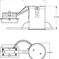 Juno Recessed Lighting ICPL413RE 4" Fluorescent 13W IC type Remodel Housing with 120V HPF Electronic Ballast