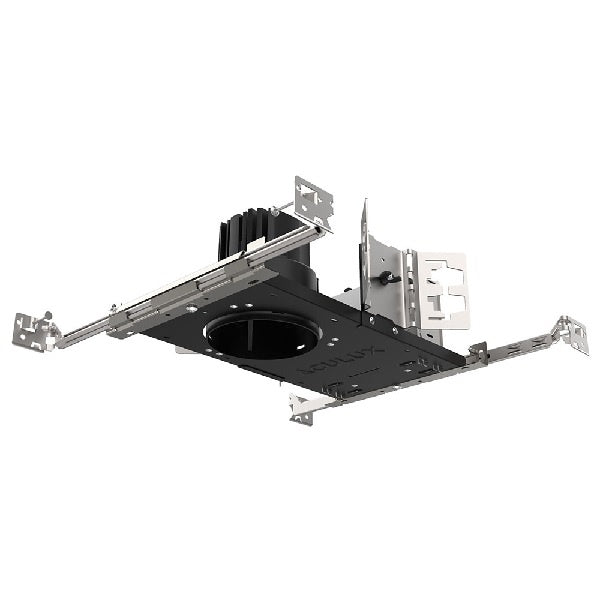 Juno Aculux INIT3 D 15LM 30K 80CRI 35D EZ1 MVOLT E5WCPR Recessed Lighting 3" Non IC New Construction Housing, 1500 Lumens, 3000K Color Temperature, 80 CRI, 35 Degree Beam, eldoLED 0-10V Dimming, 120-277V, Emergency 5W Battery Pack