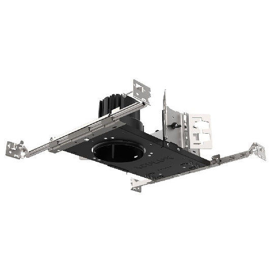 Juno Aculux INIT3 D 15LM 35K 80CRI 25D EZ1 MVOLT Recessed Lighting 3" Non IC New Construction Housing, 1500 Lumens, 3500K Color Temperature, 80 CRI, 25 Degree Beam, eldoLED 0-10V Dimming, 120-277V