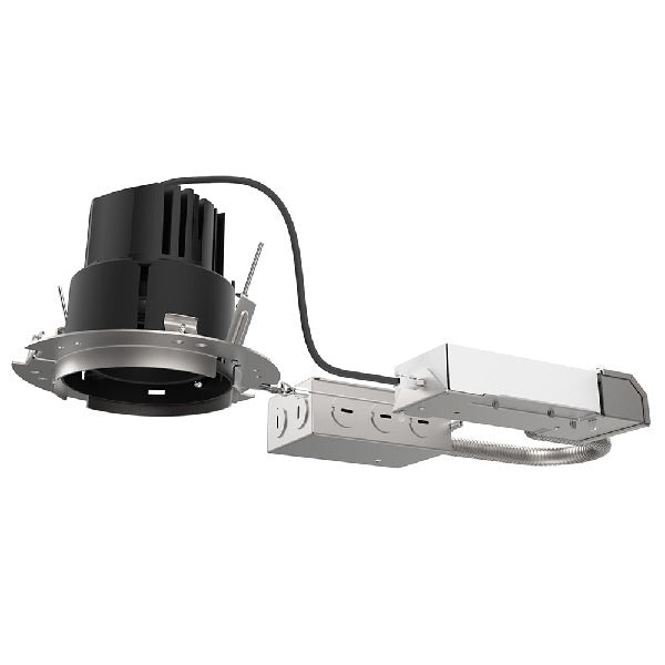 Juno Aculux INIT3 DR 04LM 40K 80CRI 50D FPC 120 Recessed Lighting 3" Non IC Remodel Housing, 400 Lumens, 4000K Color Temperature, 80 CRI, 50 Degree Beam, Phase Cut Dimming, 120V